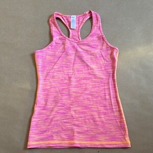 Ivivva Pink Fitted Tank Top